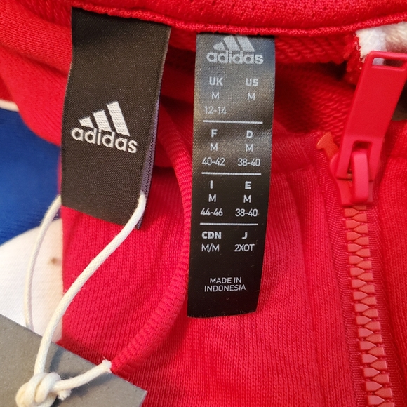 ❤💙FINAL PRICE❤💙Adidas Colorblock full zip hoodie - Picture 9 of 16